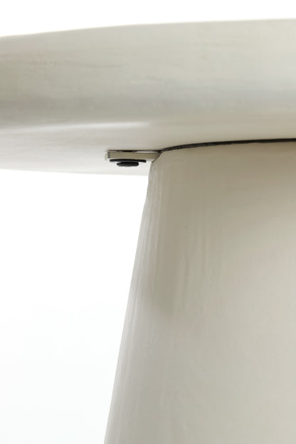 KULONA | Salontafel Rond met Wit Design en Compact Formaat | Ideaal voor Elk Interieur 3