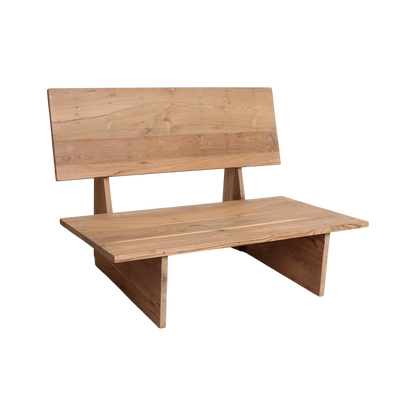 Loungestoel Buiten van Teakhout met Comfortabele Zitting | Stijlvolle Tuin Lounge Stoel voor Ontspanning 0