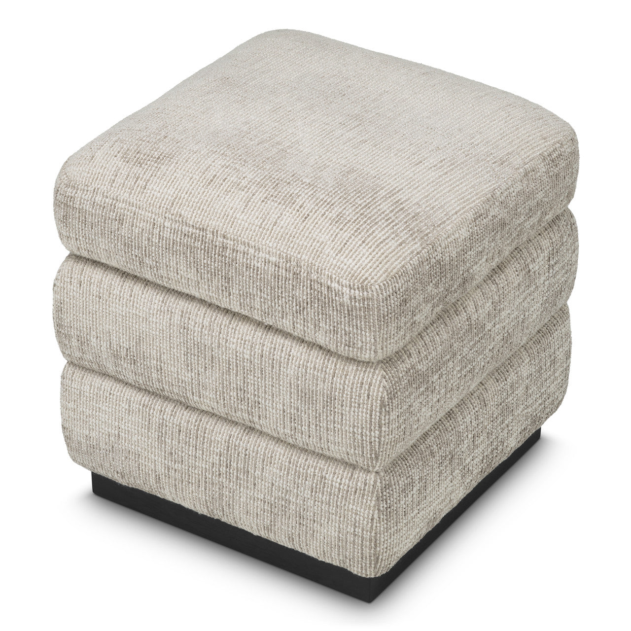 Luxe Poef met Opbergruimte in Stijlvol Beige | Comfortabele Zitting voor Elk Interieur 3