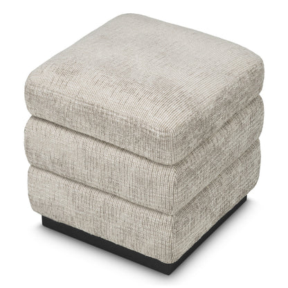 Luxe Poef met Opbergruimte in Stijlvol Beige | Comfortabele Zitting voor Elk Interieur 3