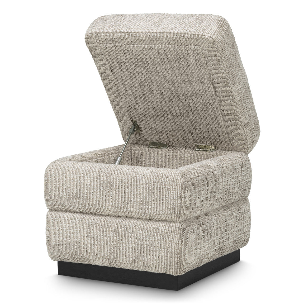 Luxe Poef met Opbergruimte in Stijlvol Beige | Comfortabele Zitting voor Elk Interieur 8