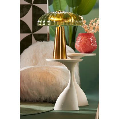 Macau | Wit Bijzettafel met Compact Ontwerp | Moderne Stijl voor Kleine Ruimtes 1