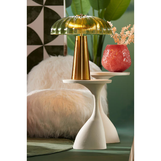 Macau | Wit Bijzettafel met Compact Ontwerp | Moderne Stijl voor Kleine Ruimtes 1