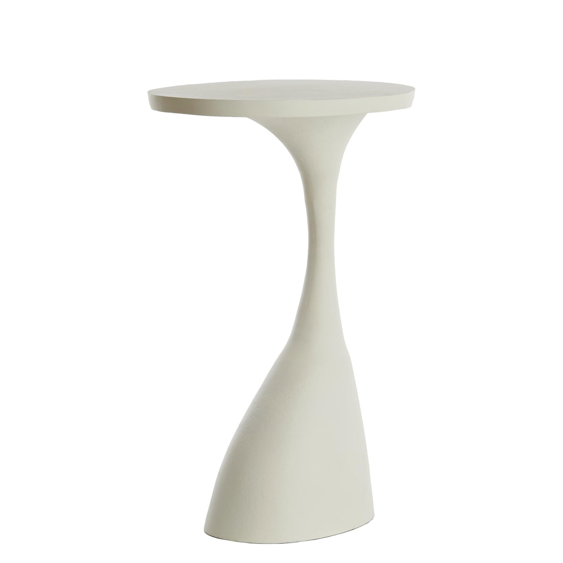 Macau | Wit Bijzettafel met Compact Ontwerp | Moderne Stijl voor Kleine Ruimtes 2