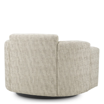 Marbella | Draaifauteuil met Draaifunctie en Glad Stoffen Afwerking | Stijlvolle Zitoptie voor Comfort en Design 4