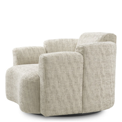 Marbella | Draaifauteuil met Draaifunctie en Glad Stoffen Afwerking | Stijlvolle Zitoptie voor Comfort en Design 5