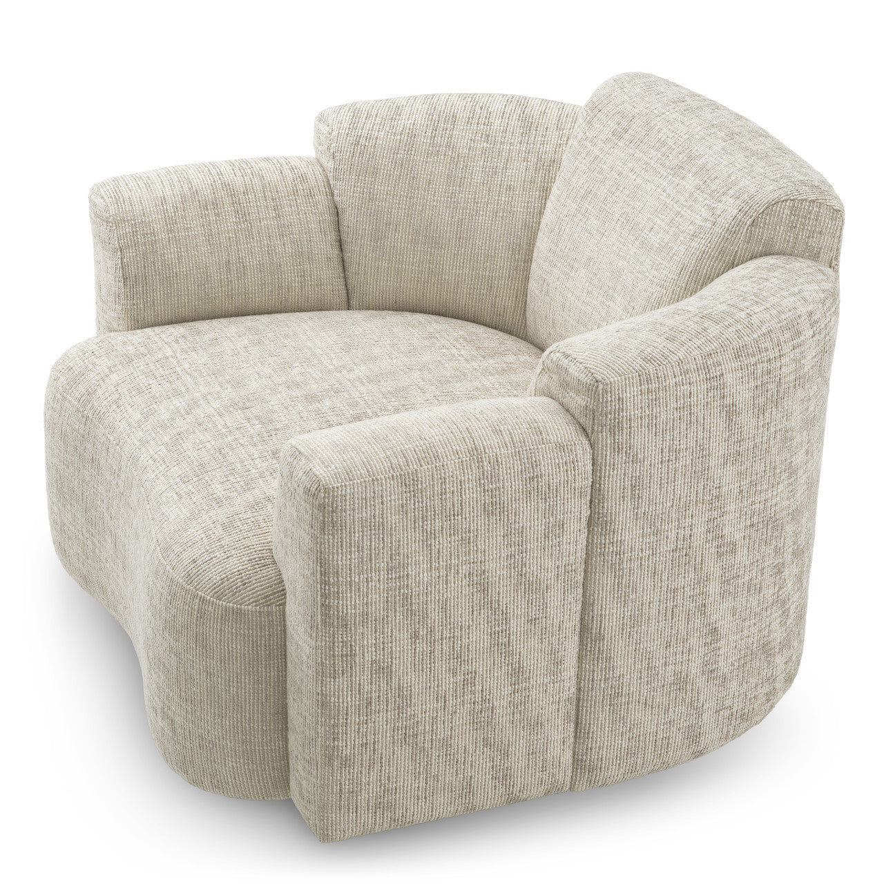 Marbella | Draaifauteuil met Draaifunctie en Glad Stoffen Afwerking | Stijlvolle Zitoptie voor Comfort en Design 6