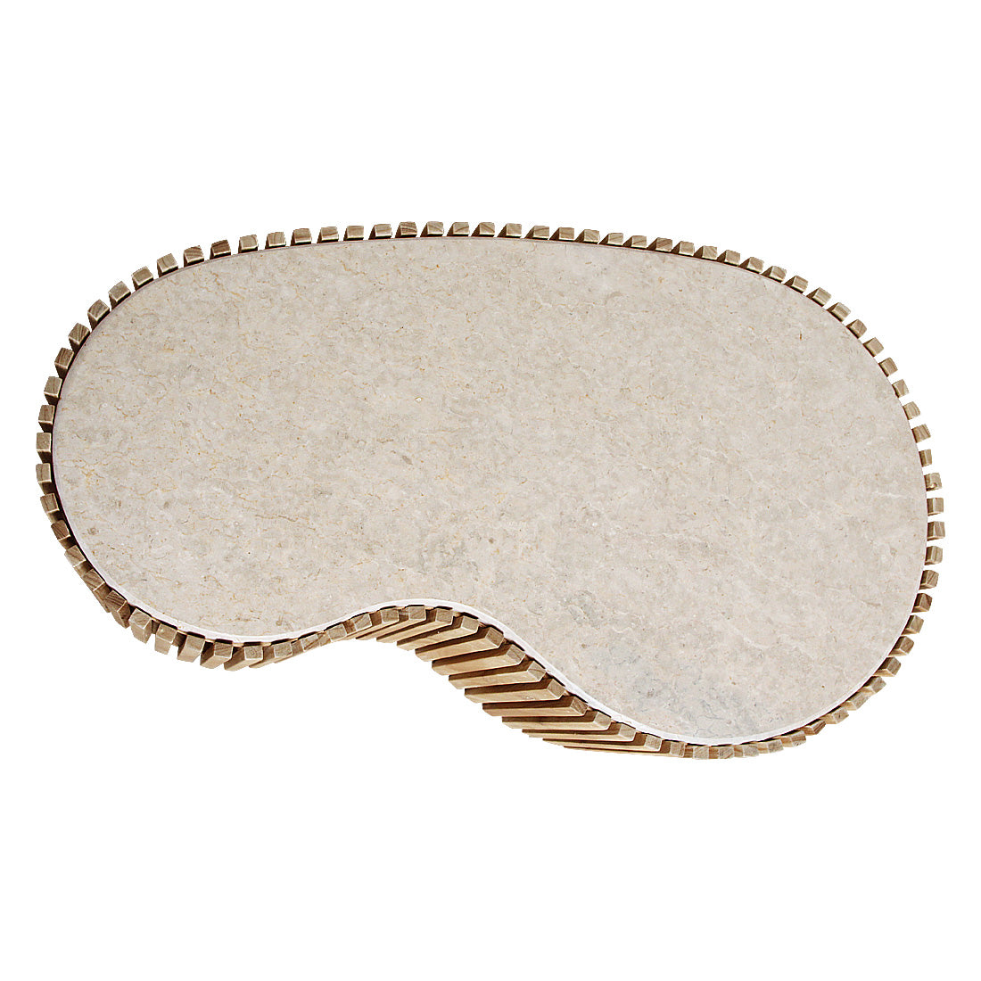 Marmeren Salontafel met Houten Basis | Elegant Design voor Modern Interieur 5