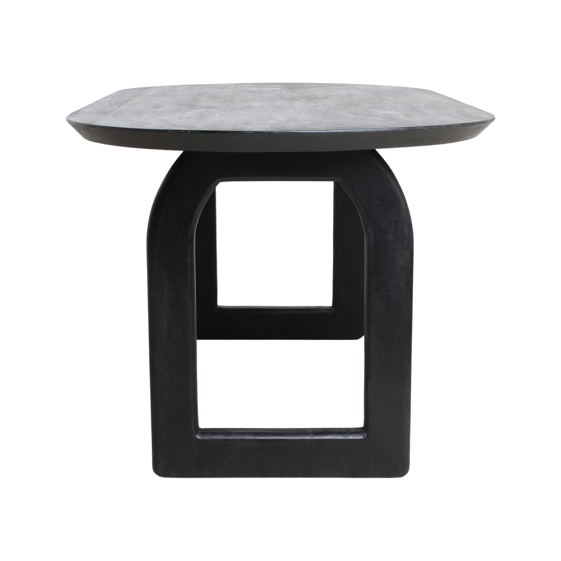 Moderne Ronde Eettafel van Mangohout met Organische Vorm - Elegant Design voor Stijlvolle Eetruimtes 4