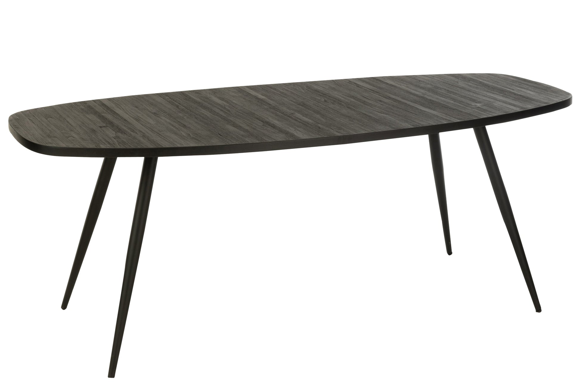 Ovale Eettafel van Hout met Elegant Ontwerp | Perfect voor Gezellige Momenten 0
