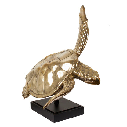 Prachtige Zeeschildpad van Messing met Gedetailleerd Ontwerp | Elegante Decoratie voor Positieve Energie 3