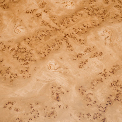 Quinton | Bijzettafel van Lichtbruin Mappa-Wortelfineer met Elegante Afwerking | Perfect voor Elk Interieur 0