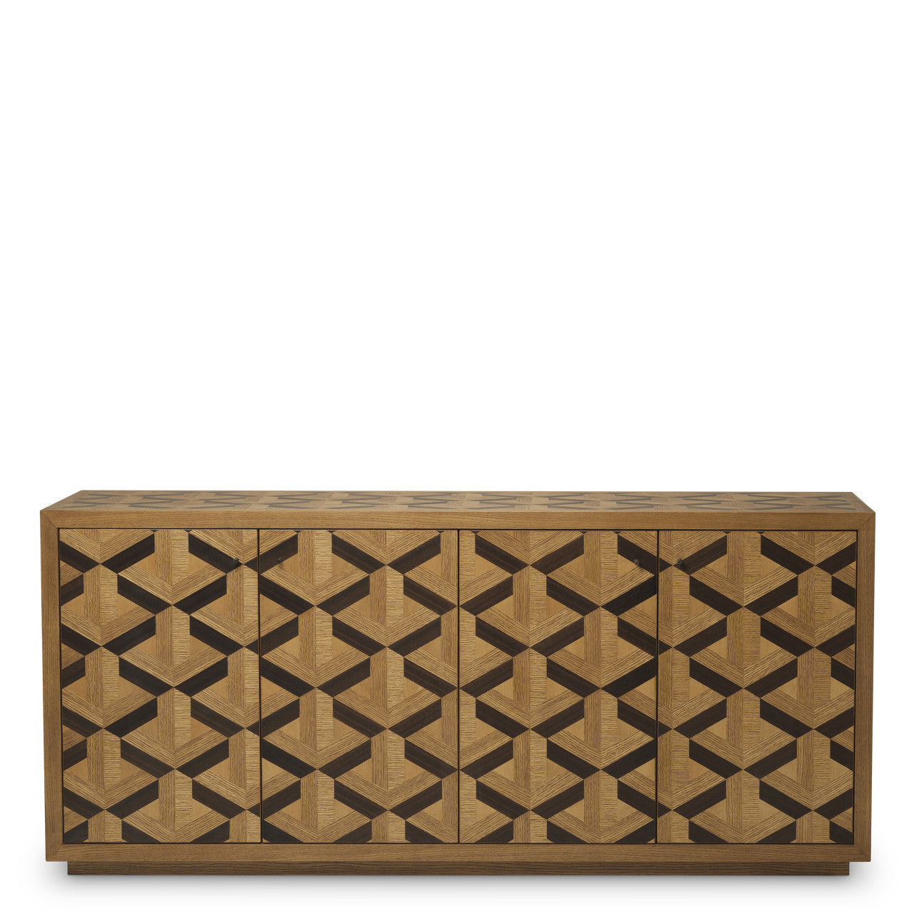 Rubicon | Houten Dressoir Kast met Uniek Ingelegd Patroon | Elegant Meubel voor Stijlvolle Interieurs 4