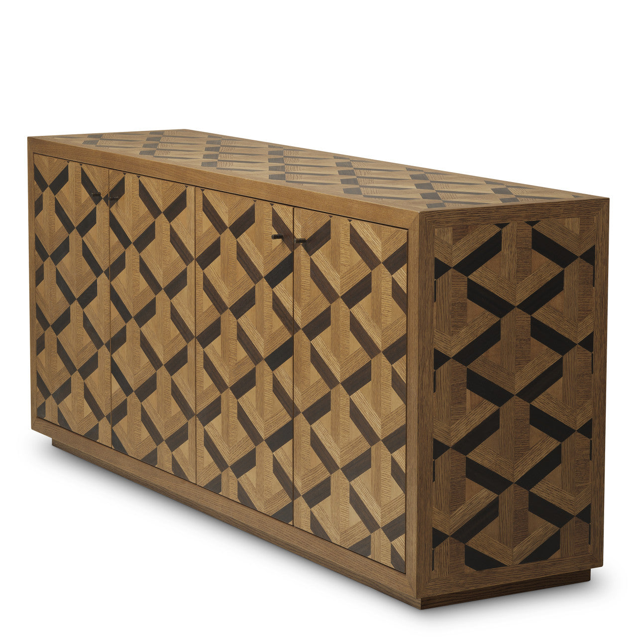 Rubicon | Houten Dressoir Kast met Uniek Ingelegd Patroon | Elegant Meubel voor Stijlvolle Interieurs 5