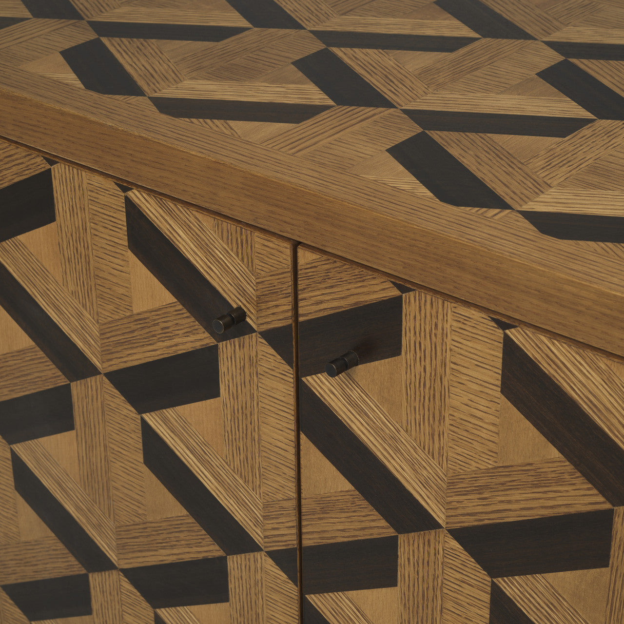 Rubicon | Houten Dressoir Kast met Uniek Ingelegd Patroon | Elegant Meubel voor Stijlvolle Interieurs 8