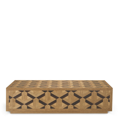 Rubicon | Salontafel met Uniek Inlegfineerpatroon | Tijdloos Ontwerp voor Elegantie 3