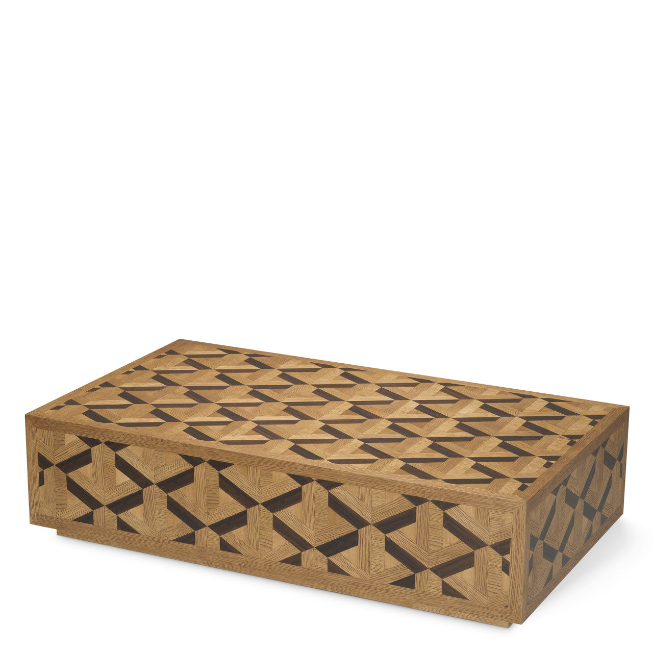 Rubicon | Salontafel met Uniek Inlegfineerpatroon | Tijdloos Ontwerp voor Elegantie 4
