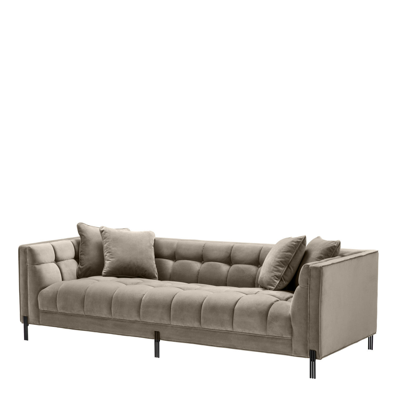 Sienna | Luxe Grijze Sofa met T-vormige Rugleuning | Comfortabel en Stijlvol voor Elke Woonruimte 1