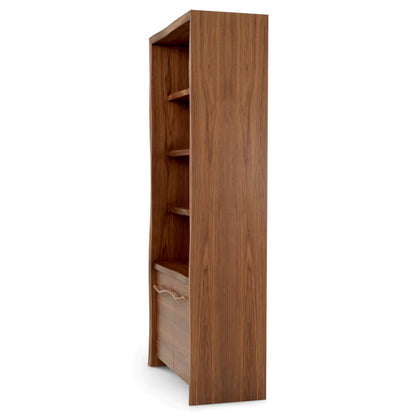Wandkast Woonkamer van Walnotenhout met Messing Handgreep | Elegant Ontwerp voor Stijlvolle Opslag 5