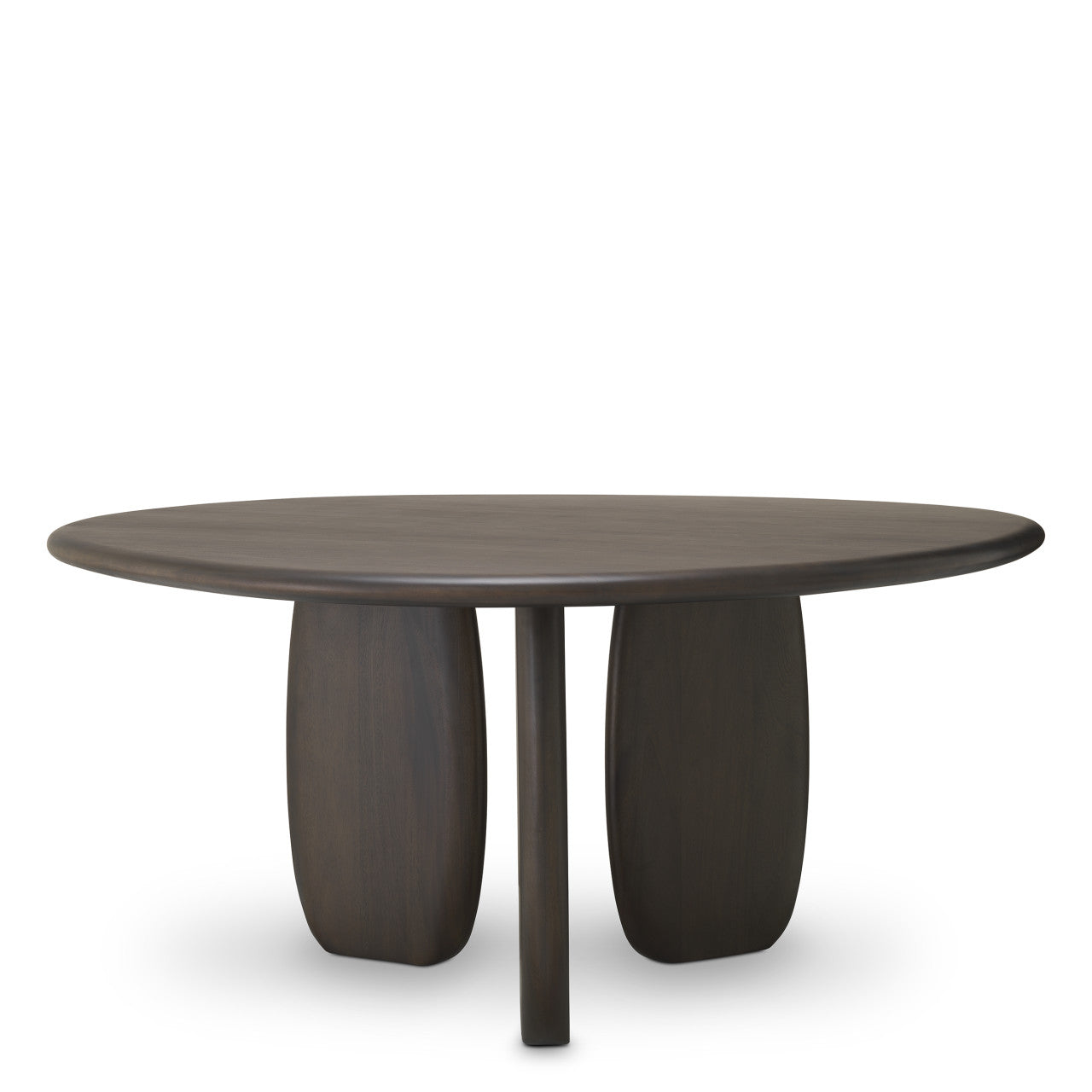 Windsor | Eettafel van Massief Mahoniehout met Diepe Koffieafwerking | Tijdloos Design voor Elegante Eetruimtes 4