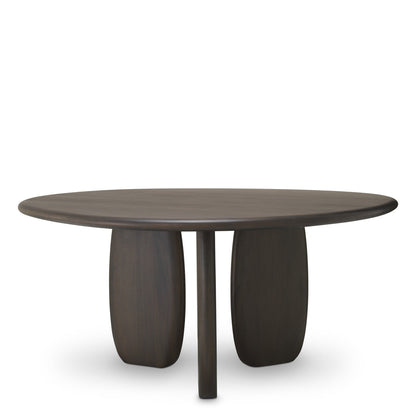 Windsor | Eettafel van Massief Mahoniehout met Diepe Koffieafwerking | Tijdloos Design voor Elegante Eetruimtes 4