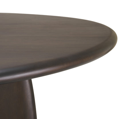 Windsor | Eettafel van Massief Mahoniehout met Diepe Koffieafwerking | Tijdloos Design voor Elegante Eetruimtes 6