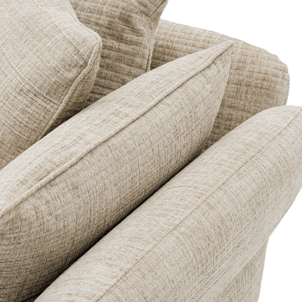 Zebron | Luxe Sofa in Alvyn Cream met Verfijnd Ontwerp | Perfecte Aanvulling voor Elke Woonruimte 0