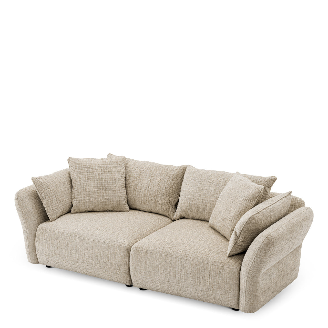 Zebron | Luxe Sofa in Alvyn Cream met Verfijnd Ontwerp | Perfecte Aanvulling voor Elke Woonruimte 4