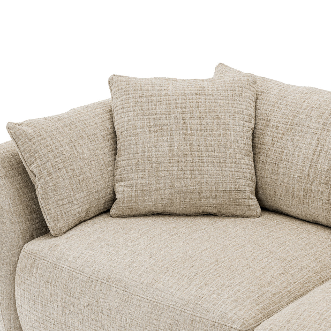 Zebron | Luxe Sofa in Alvyn Cream met Verfijnd Ontwerp | Perfecte Aanvulling voor Elke Woonruimte 6