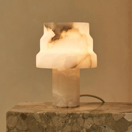 Alessandra Albasten Lamp | Elegante moderne verlichting