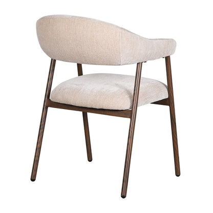 Scandi -stoel Tan (set van 2)