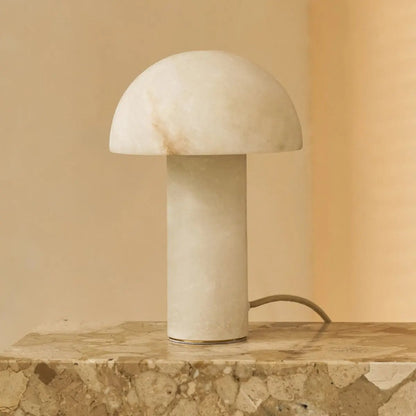 Francesco Stijlvolle Albasten Lamp | Luxe verlichting