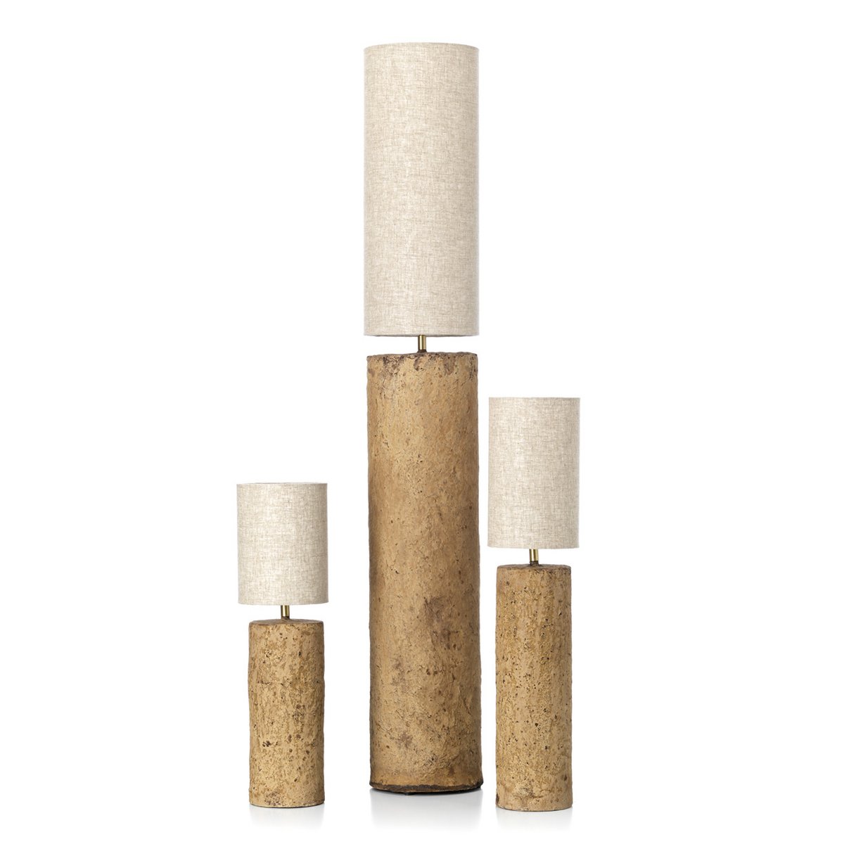 De Totem Vloerlamp - Modder - L