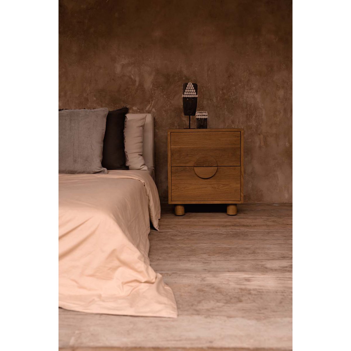 Het Eclipse Nachtkastje - Naturel