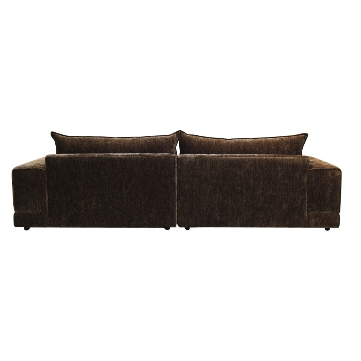 Londen 3-zits + Ottoman umber