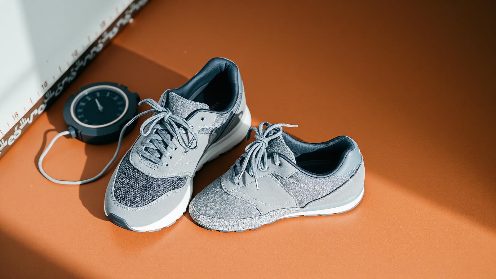Sfeerbeeld bij New Balance maat kiezen: eerst de breedte, dan de lengte