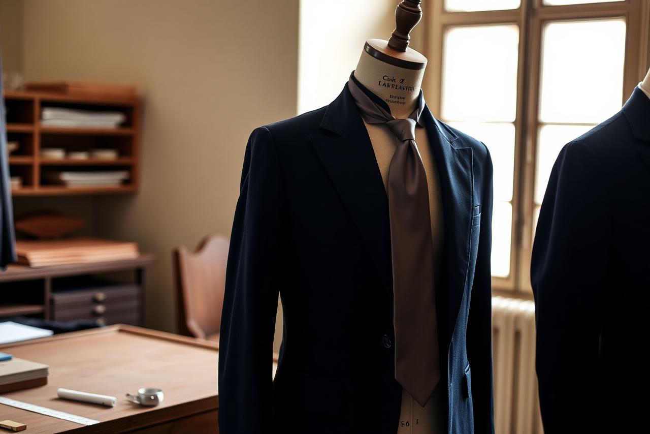 Handgemaakte zijden stropdas en maatkleding bij de Stefano Ricci gids