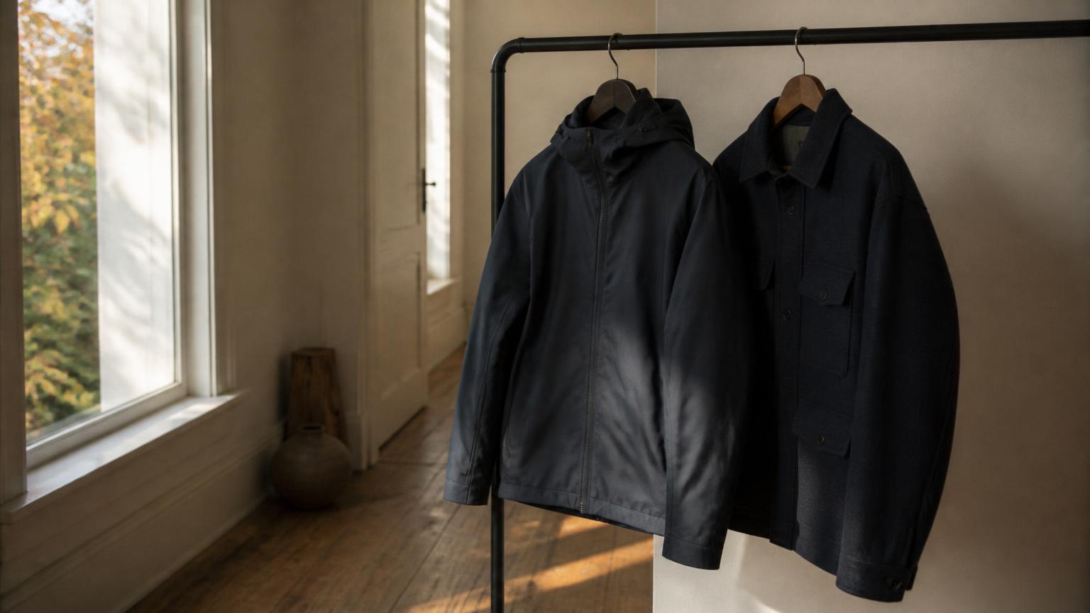 Sfeerbeeld bij WAHTS jassen en overshirts: welke buitenlaag past bij welk seizoen?