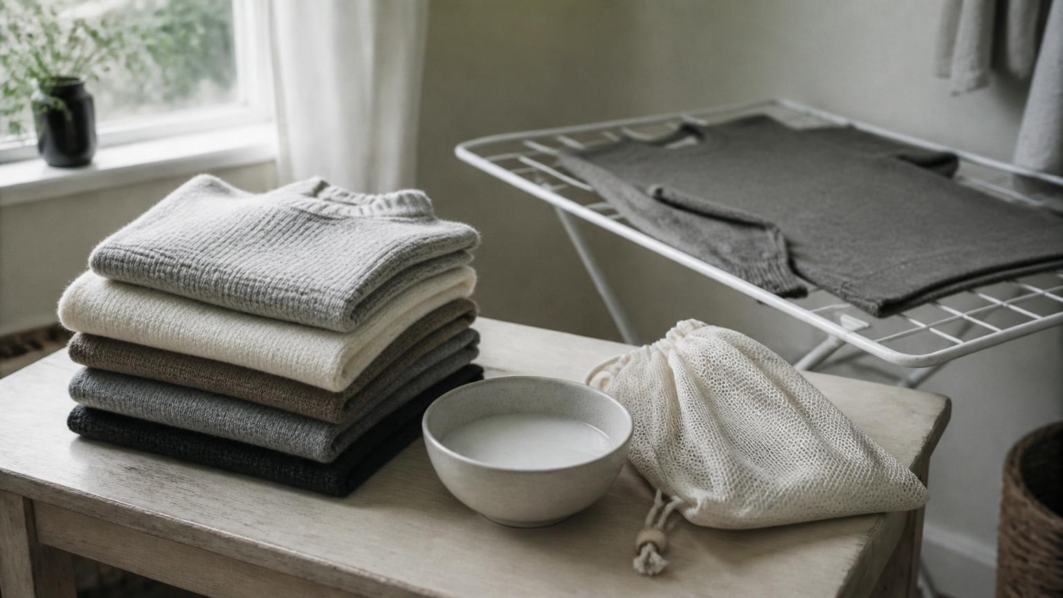 Sfeerbeeld bij Hoe was je WAHTS kleding? Onderhoud per materiaal